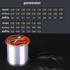 500M Fish Lines Super Strong Strands Nylon Line Fishing Trips Multifilamento Clear Fishing Trips Lines High Quality Practical Daily Use