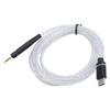 Lightweight USB C to 2.5mm Headphone Cable for M30X M40X M50X for HD598 599 HD558 Daily Audio Use