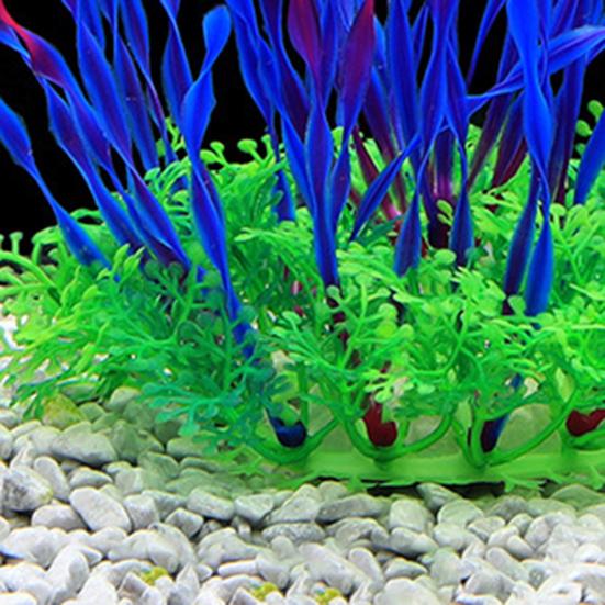 Water Plants Artificial Aquariums Decoration Plastic Fake Water Grass Accessories for Party