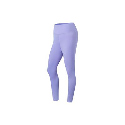 Li Ning Fitness Series Einfarbige gemischte Performance Shaping Leggings Damen Leggings Blau Lila AULS052-5