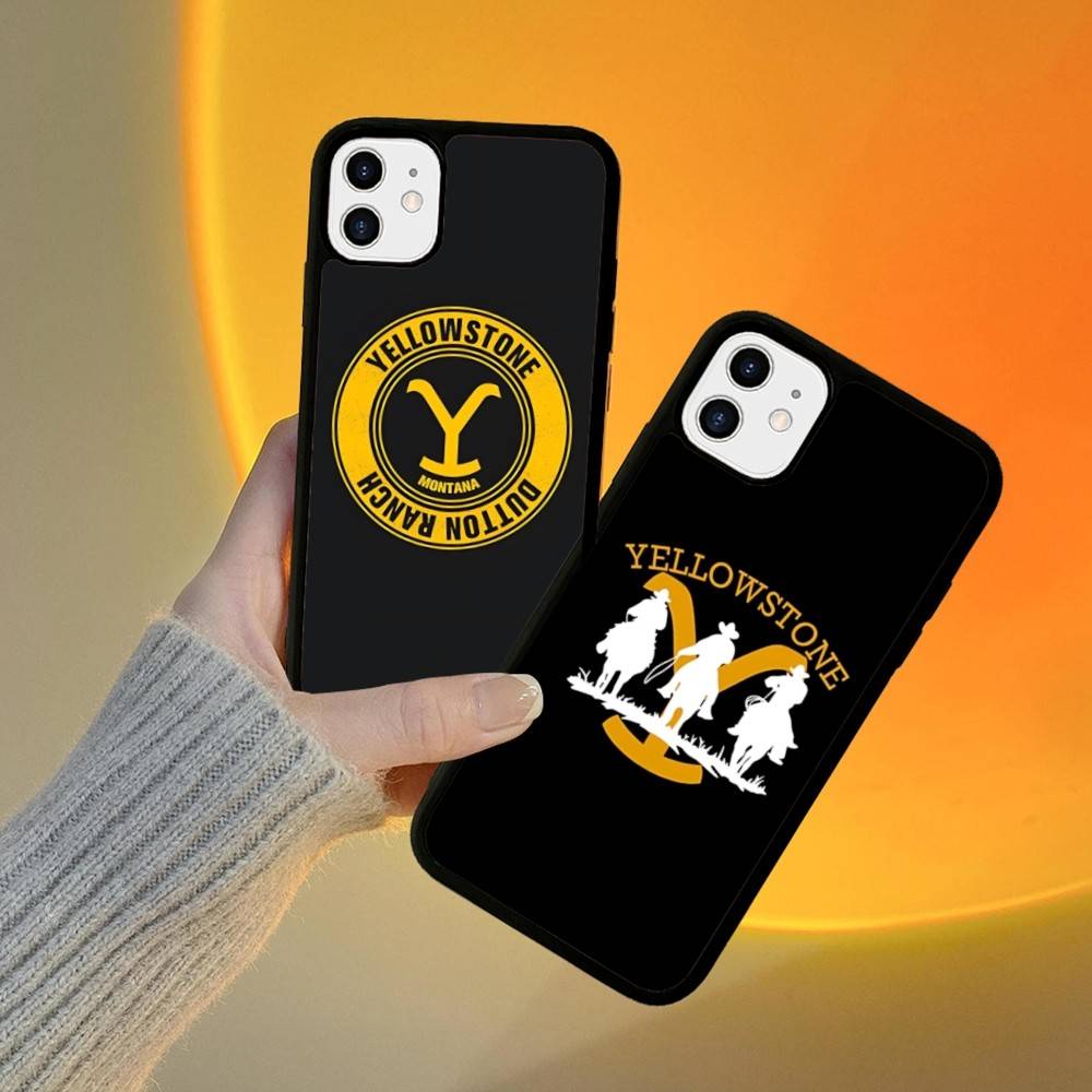 Tv Y-yellowstoneS Logo Phone Case For Iphone 16 15 14 13 12 11 Pro Max Plus Shockproof TPU+PC Hard Case