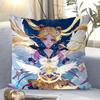 Cushion Pillow, Cute Water Ice Moon Hare Animation Peripheral Bed Sofa Decorative Pillow