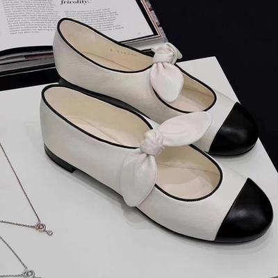 Little Fragrance Bow Mary Jane Single Shoe Ballet Flats