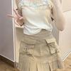 Korean Style Bowknot Patchwork Camisole with Chest Pads - Women's Summer Spicy Girl Lingerie