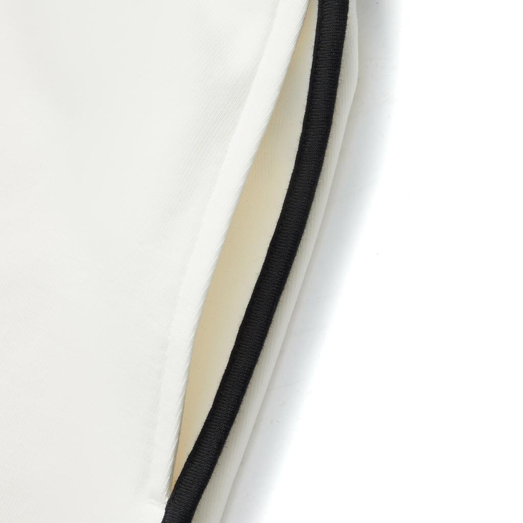 Li Ning Sports Lifestyle Series Color Block Mid Waist Drawstring Comfortable Breathable Versatile Casual Shorts Women shorts Off-White AKSV296-2