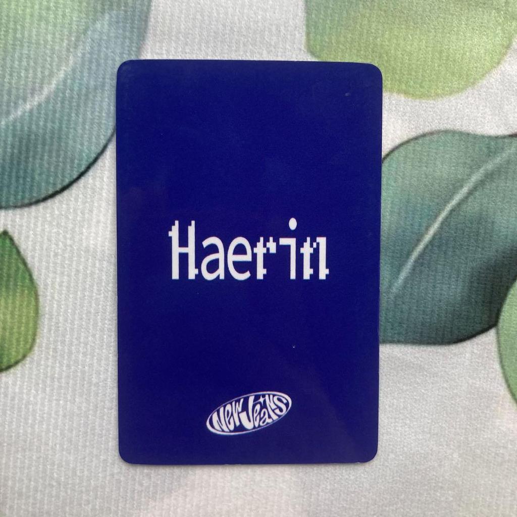 [USED] NEWJEANS SBS Song Festival Asia Public Broadcast Sanok Trading Cards Helin