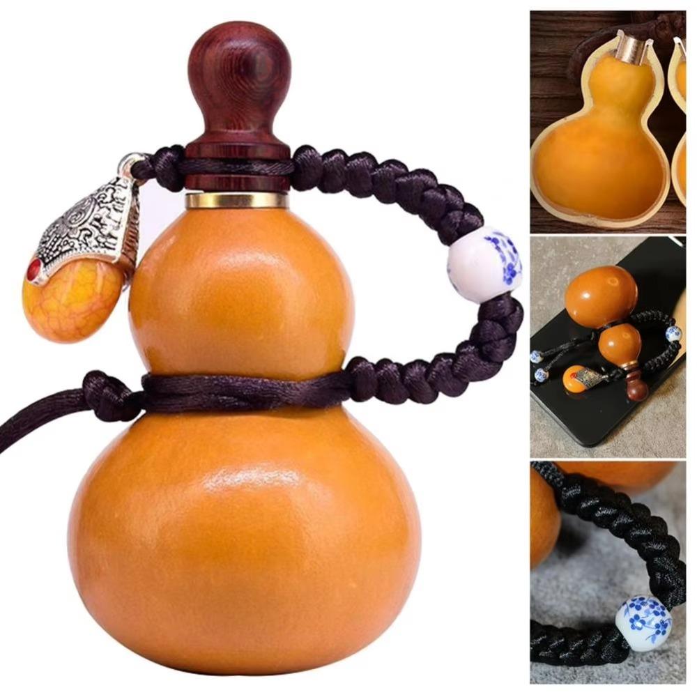Retro Gourd Bottle Mini Gourd Pendant High Quality Chinese Hip Flask