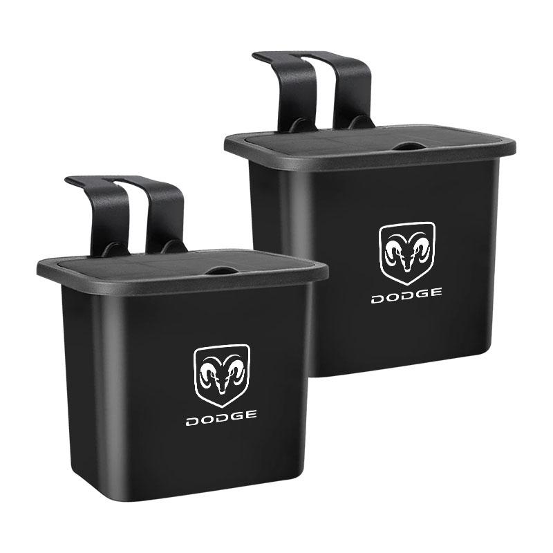 1 Pieza Cubo de Basura Colgante para Coche Caja de Almacenamiento para Respaldo de Asiento Soporte para Teléfono Gancho para Dodge SRT Charger Ram Caravan Journey 1500 Durango Challeager NITRO