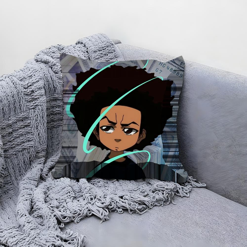 

Мультяшная Наволочка A-Boondocks Ретро Удобная Двусторонняя Наволочка Идеально Подходит для Автомобиля Дивана Спальни и Других Мест 30cmx30cm