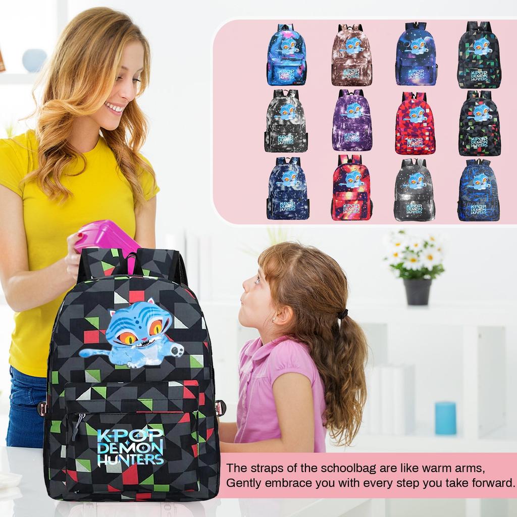 Backpack, Back To School, Cartoon Cute Travel Backpack Print Peripheral Double-shoulder Backpack For Teenagers, Students, Boys And Girls