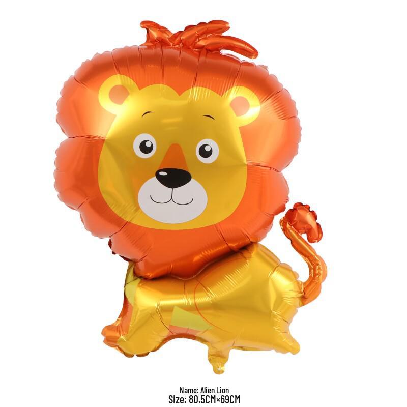 

Міжкордонні Мультяшні Тварини Алюмінієві Кулі: Бджола, Слон, Ведмідь, Зебра для дитячої вечірки з нагоди дня народження