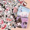 Cartoon Stickers Kuromi Kitty Cinnamoroll Pochacco Kawaii Waterproof No Residue For Kids Journal Scrapbooking Student Rewards