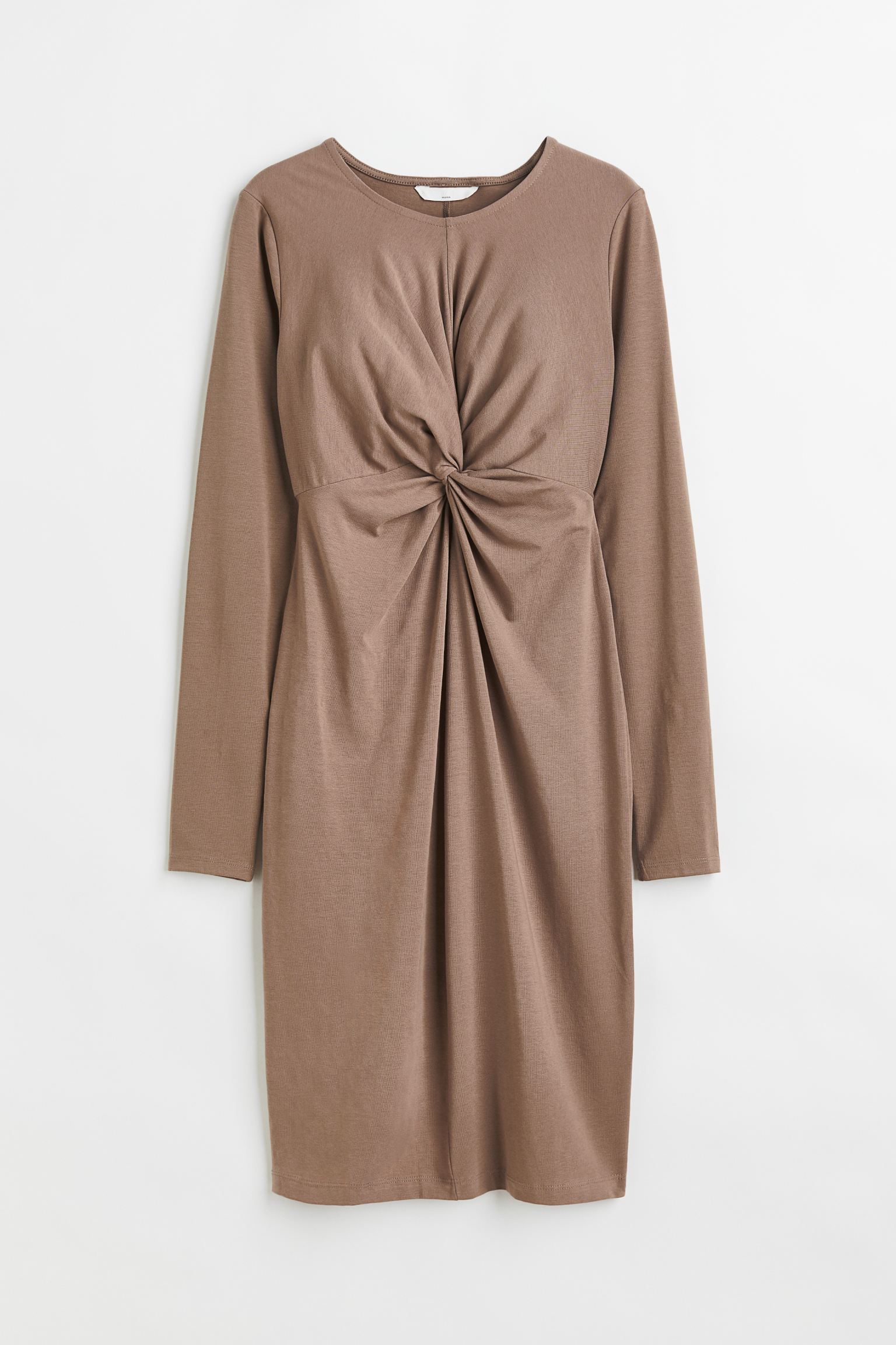 

MAMA Draped jersey dress