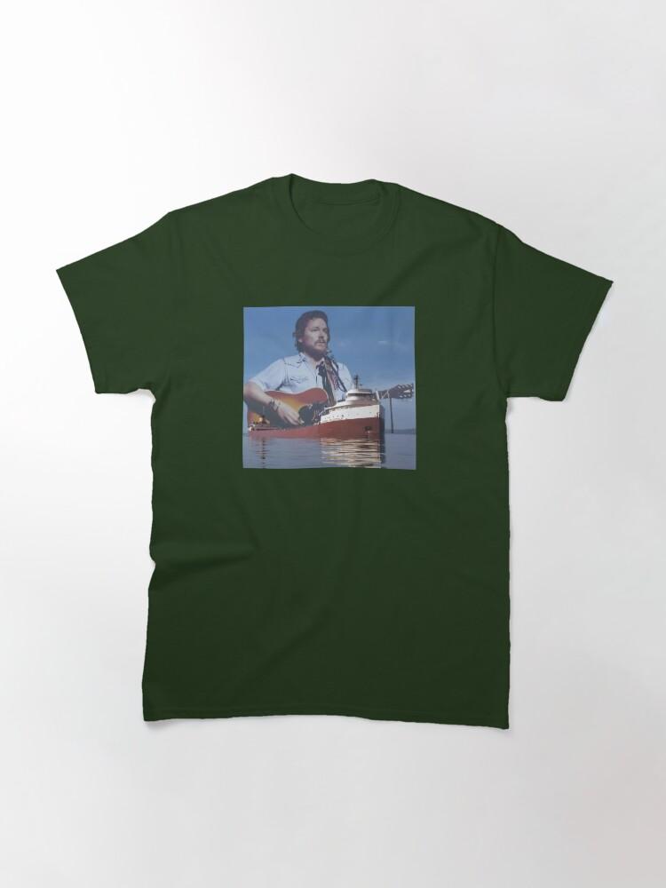 Gordon Lightfoot Gordon Lightfoot and Edmund Fitzgerald Classic T-Shirt