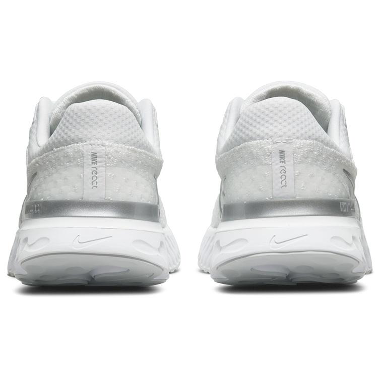 (WMNS) Nike React Infinity Run Flyknit 3 'White Metallic Silver' Women's DD3024-101