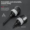 Ratchet Screwdriver Set Dual-Purpose Short Shaped Radish Head Screwdriver High Hardness Labor-Saving Screwdriver Diy Tools