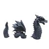 Dragon Sculptures Resin Giant Lawn Sculpture Gothic Fantasy Figures Art Garden Patio Statues Garden Decoration Accessories Tools