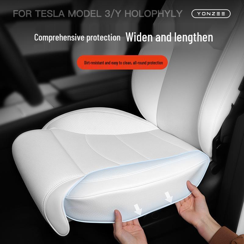 Husa de scaun îmbunătățită cu suport pentru picioare pentru Tesla Model 3/Y