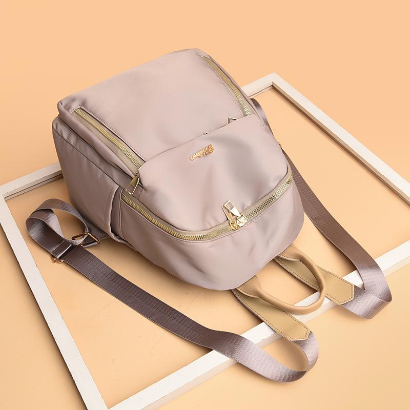 Women's Fashion Casual Nylon Bag Lightweight Women's Travel Backpack Trendy College Student School Bag Backpack