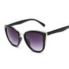 Vintage Cat Eye Sunglasses Women Retro Round Metal Frame UV400 Mirror Lens Driving Sun Glasses Female Fashion