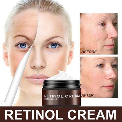 Retinol Cream Krém proti vráskám Anti Aging Lifting Fade Fine Line Krém na obličej Hydratační výživná péče o pleť
