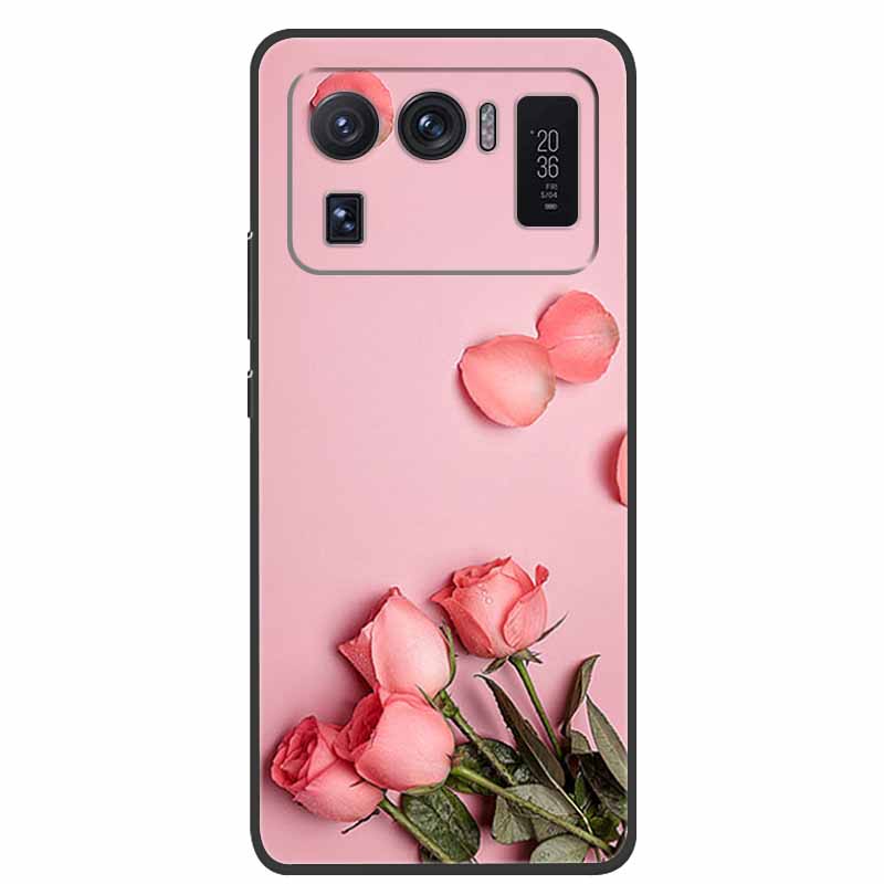 For Xiaomi Mi 11 Ultra Case 6.81 Shockproof Soft silicone TPU Back Cover Cases For Xiaomi11 Ultra Phone fundas Mi11 Ultra Cute