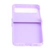 Folding Screen Phone Case Ultra Thin Scratch Proof Shockproof Wearable Mobile Phone Protective Cover Purple for Zflip4