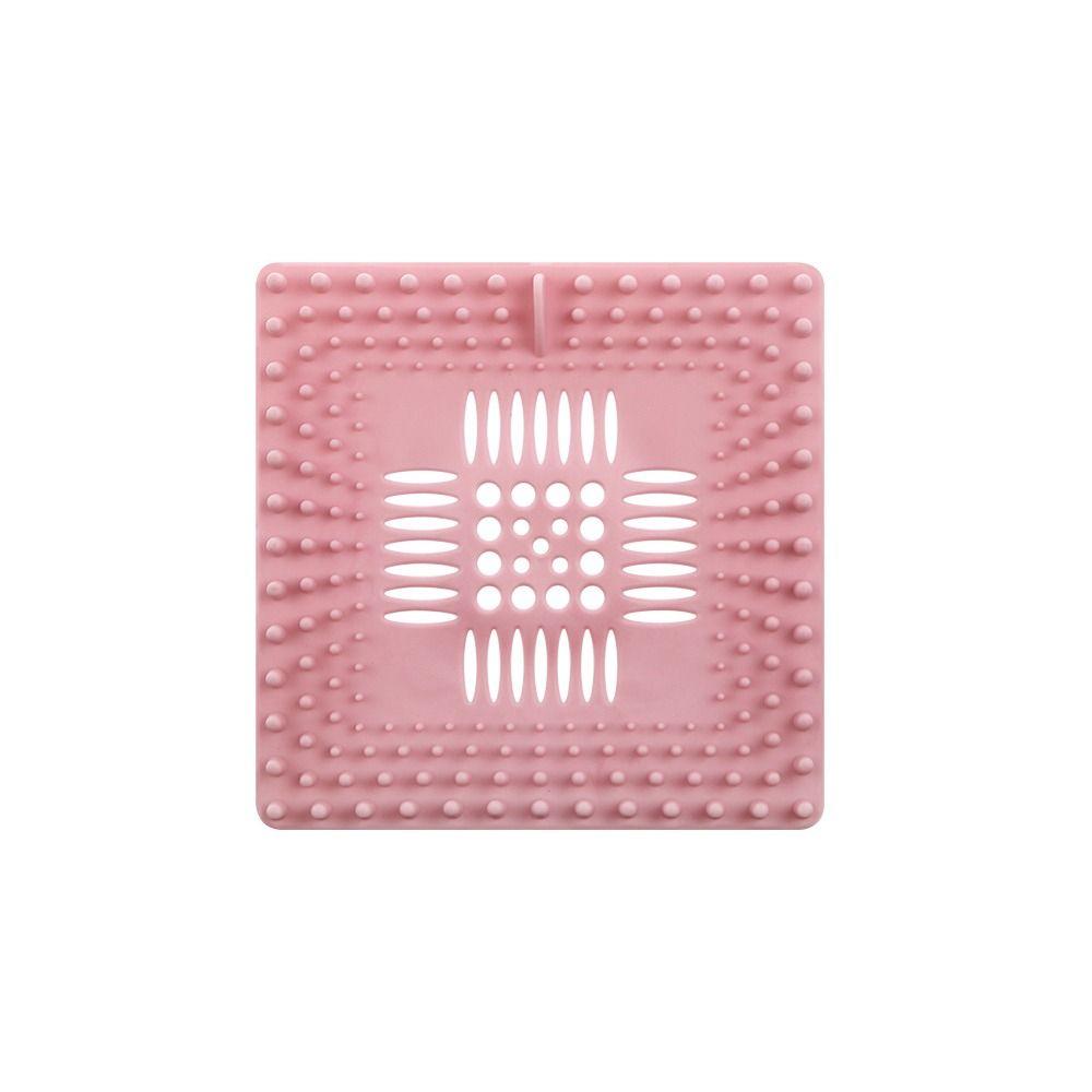 3pcs/set Floor Drain Sewer Outfall Drain Filter Square Shape Mesh Trap Kitchen Bathroom Accessories