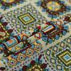 Retro Tablecloth Premium Dining Table Cloth Color Woven Jacquard Coffee Table Cloth Rectangle Tablecloth Geometric Cover Towel