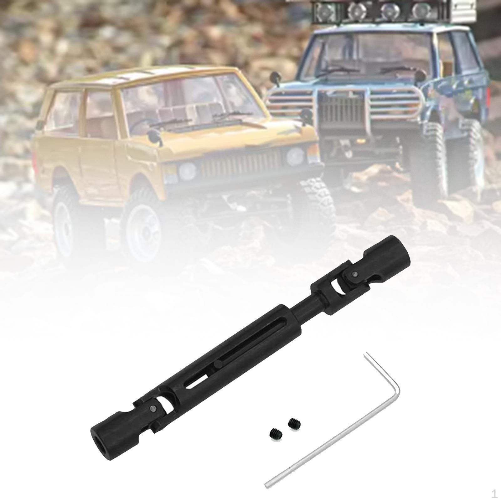 

1/12 Карданний вал автомобіля RC для MN82 і LC79 з гвинтами трансмісійного шарніра срібний