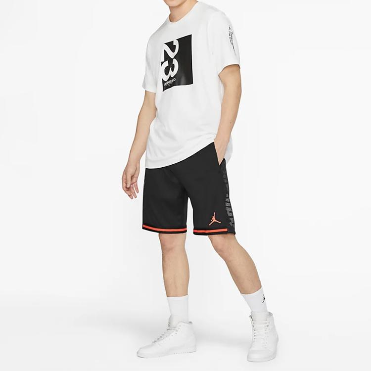 Jordan Jumpman Drawstring Elastic Sports Basketball Shorts Men Bottoms Black CD4907-010