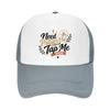 Tap Me For Prayer Faith Design Mesh Baseball Cap Casual Hat Outdoor  For Womens Unisex FeUnisex
