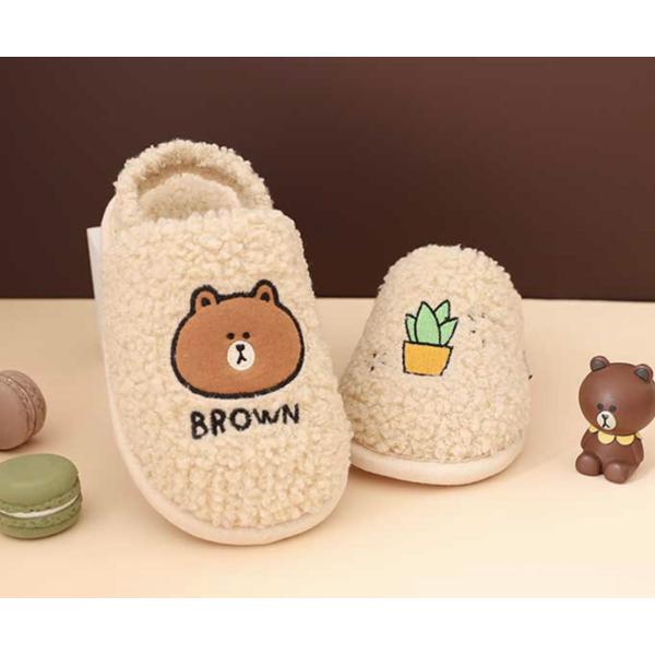 Boys' Line Friends Cloud Band Overshoes Brown
