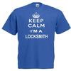 Keep Calm Locksmith Mens T Shirt 12 Colours Size S 3XL