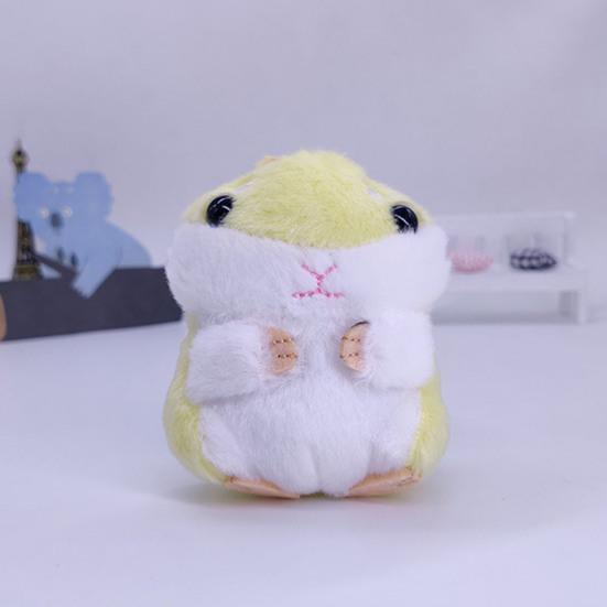 Niedlicher Hamster-Plüsch-Schlüsselanhänger, gefüllte Puppe, Anhänger, Design, Halter, Tasche