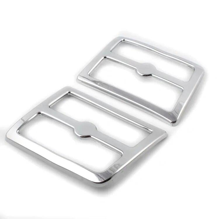 2Pcs Motorcycle Tank Trim Fairing For Honda Goldwing GL 1800 2001 2002 2003 2004 2005 2006 ABS Chrome