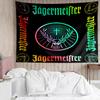1pz Jager-meister Bevanda Spiritosa Asciugatura Rapida Arazzo, Arazzo dal Design Unico, Adatto per Camera da Letto, Soggiorno, Sala Giochi, Scaldacuore Regali di Festa