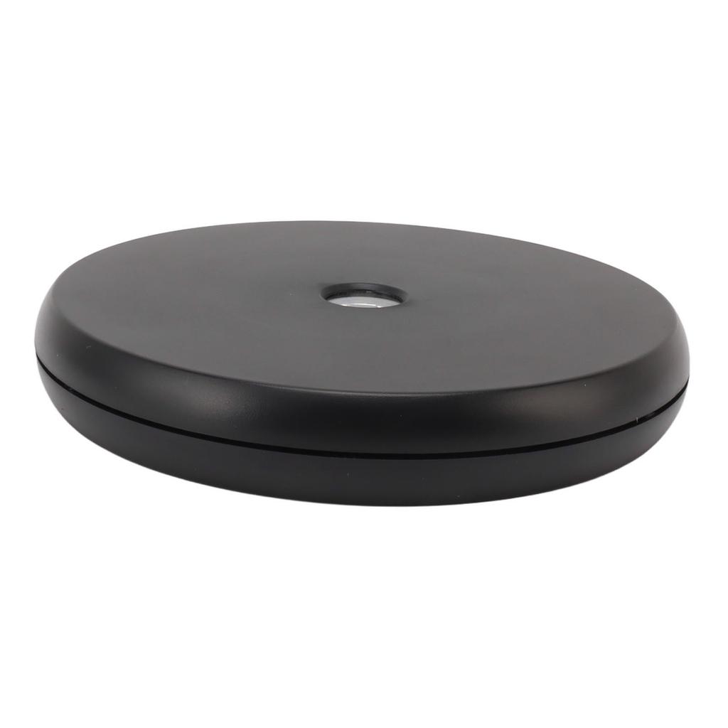 Elektrischer Drehtisch LED-Licht 25cm Geräuschlos 20kg Tragkraft Drehteller Präsentationsständer für Schmuck