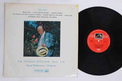 LP Record SIR THOMAS BEECHAM, ROYAL PHILHARMO - Delius Brigg Fair / On Hearing The  ASD357 HMV UK Classical Used