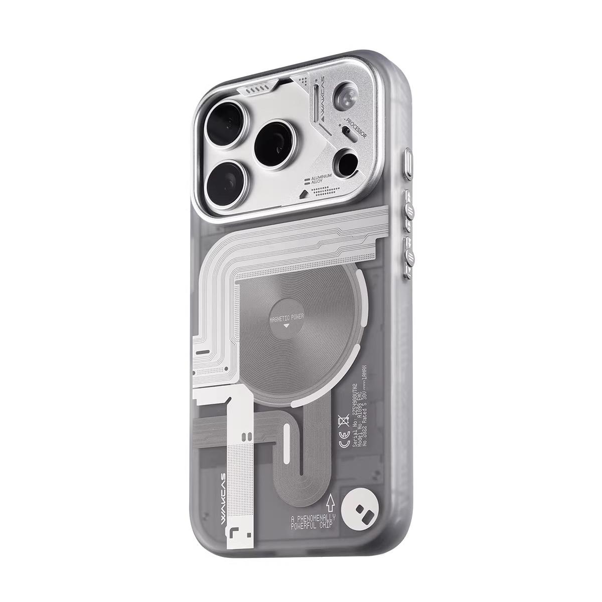 WAKCAS Frosted Phone Case for iphone15/16/17/17pro