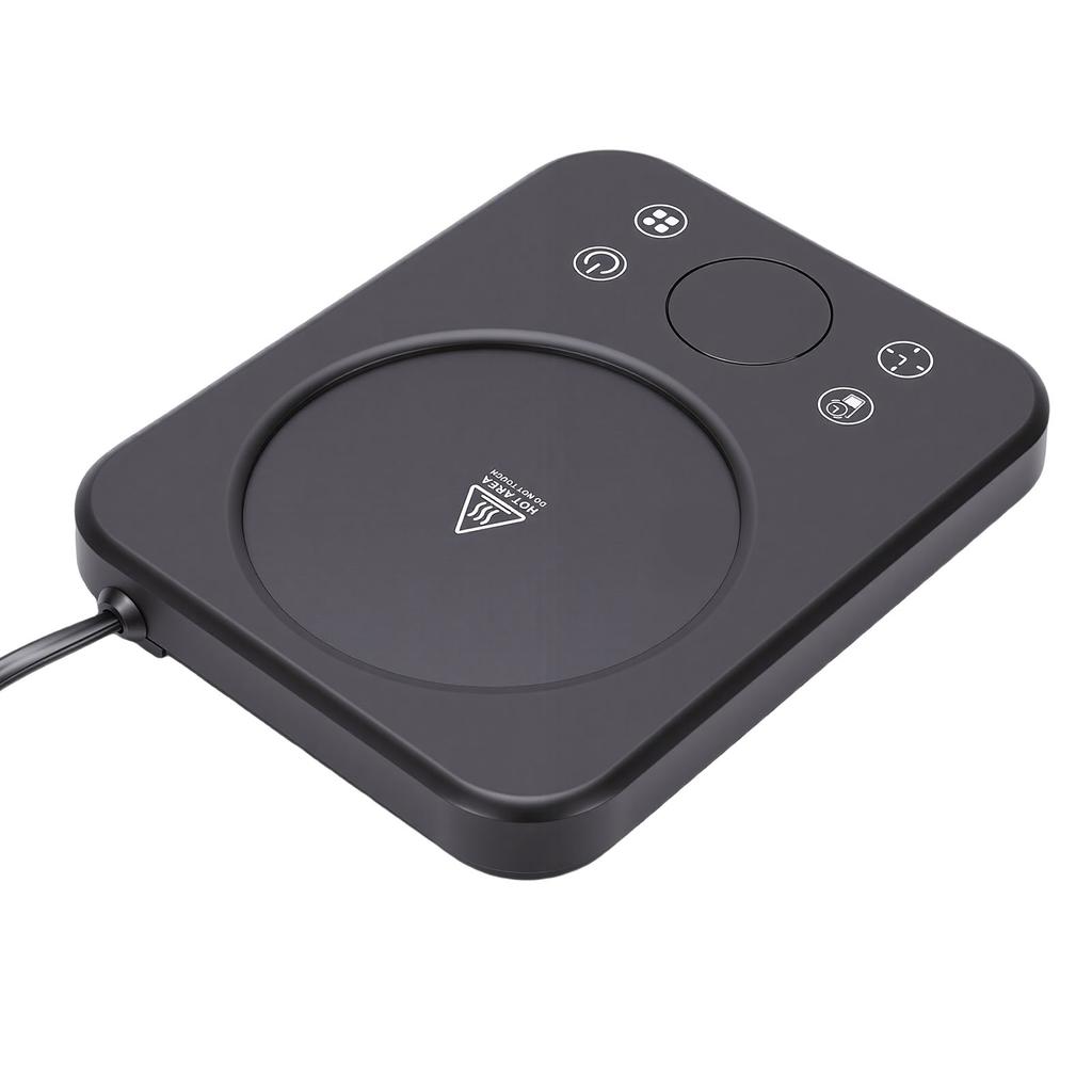 Підігрівач для кухля 36 Вт 9 налаштувань температури 12-годинний таймер Автоматичне вимкнення Електричний підігрівач для напоїв, чаю, води, молока