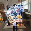 1PC Dragon Ball Z  Print Flannel Blanket, High quality All Seasons, Home Decor, Warmth and Comfort, Perfect for Christmas Gifts