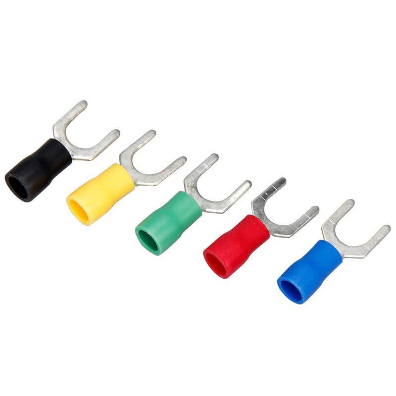 BOWERY SV2-4M Fork Pre-Insulated Cold Press Wire Terminals