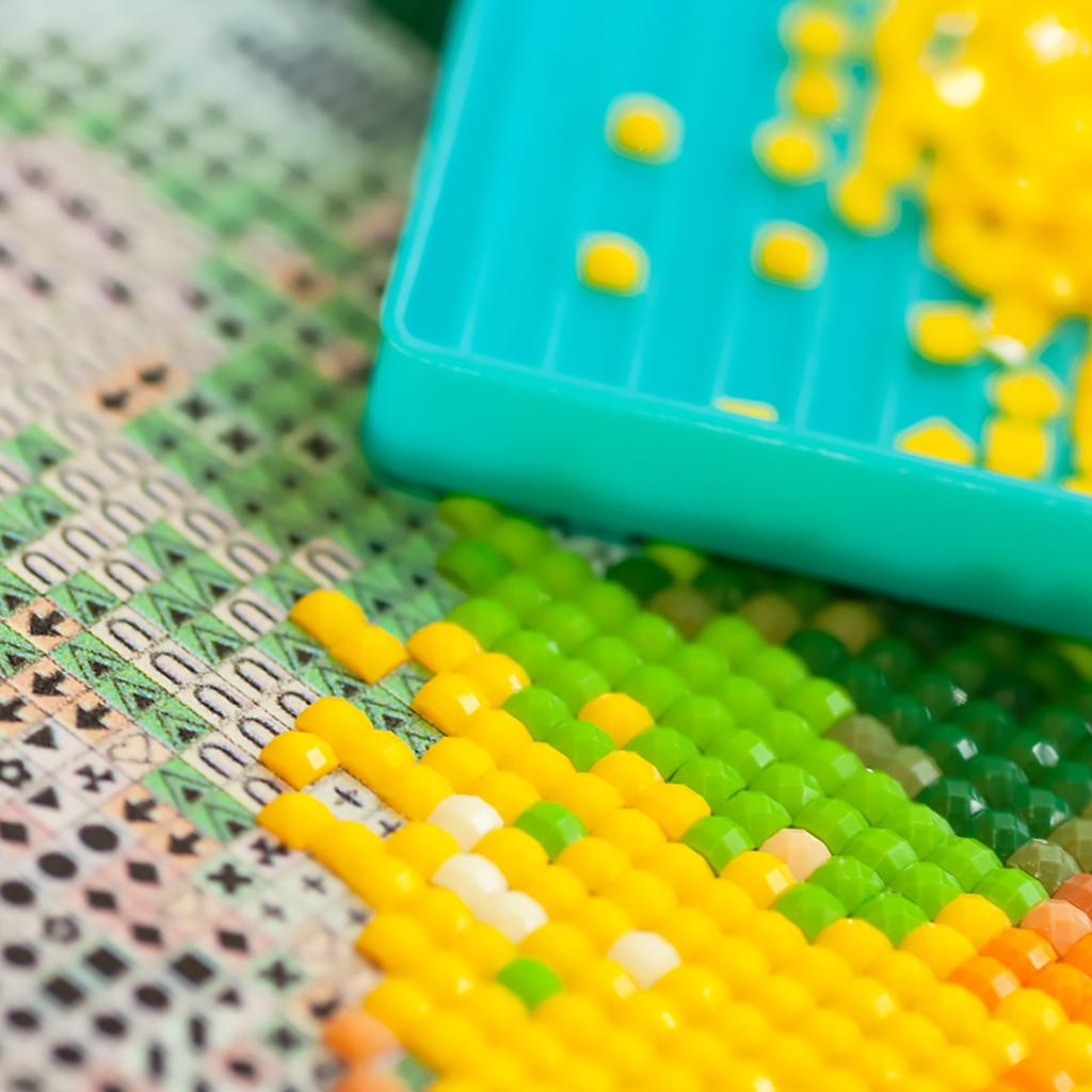 Premium Loose Square Diamonds for Drill Painting DIY Rhinestone Beads Set Craft Material Shiny Mosaic Art Decoration Accessories