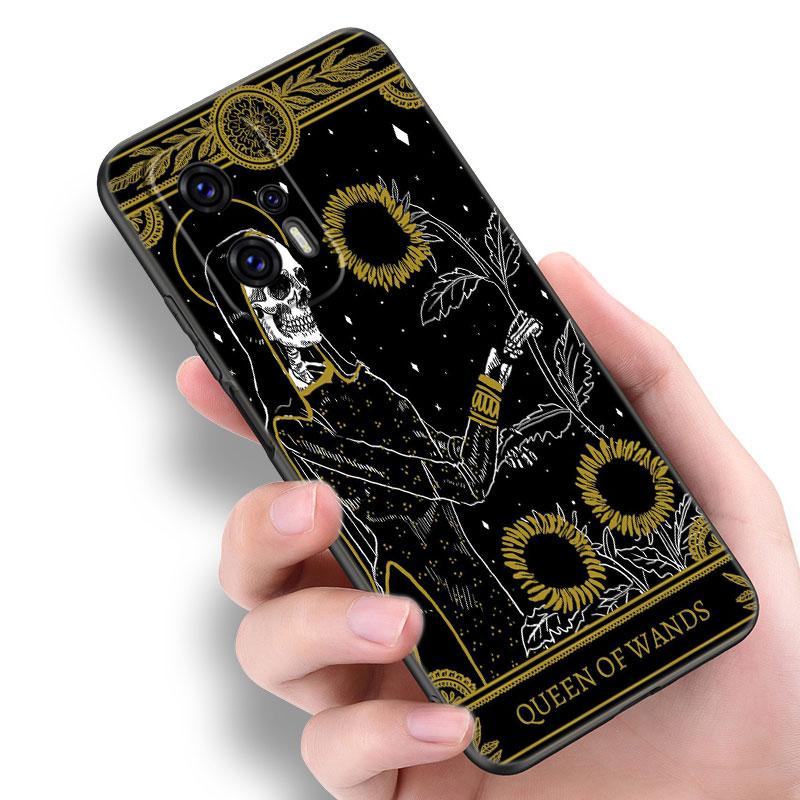 

Чехол для телефона Witches Moon Tarot для Xiaomi POCO F2 F3 M2 M3 M4 X3 X4 Pro NFC F4 GT 5G F1 X2 C3 C31 C40 M5S, мягкий черный чехол из ТПУ Xiaomi POCO M5S
