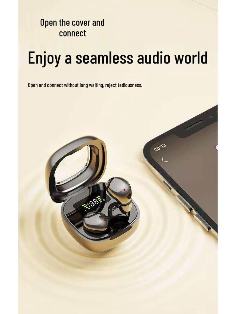 Mini Wireless Bluetooth In-ear Earphones: Comfortable for Class, Driving, and Sports