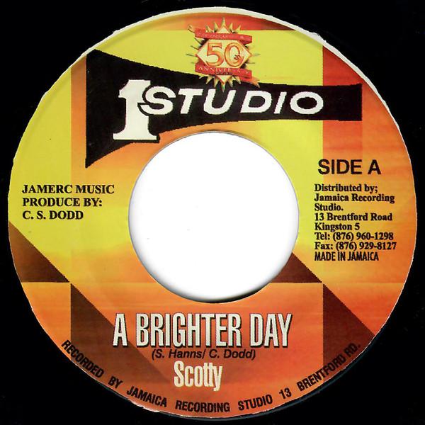 

7inch Record SCOTTY - A Brighter Day NONE Studio One US Reggae, Ska & Dub Used