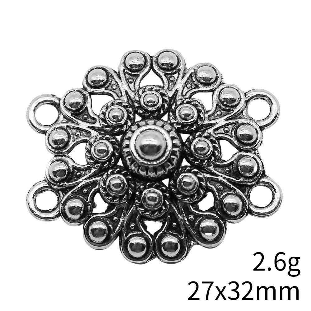 Thanksgiving Day Jewelry Findings And Components Four-Hole Necklace Connector Accessories Parts Cheap Cute Stuff Decorations And Accessories