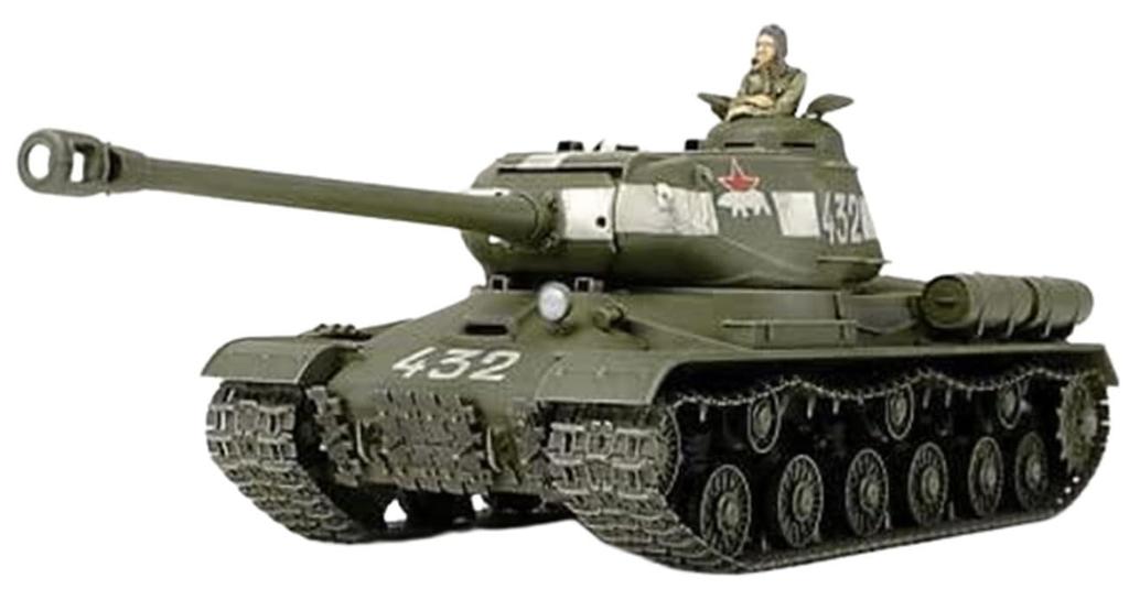 Tamiya 1/48 Military Miniature Series No. 71 Soviet Army Heavy Tank JS-2 1944 ChKZ Plastic Model 32571