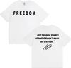 Prayers Up for Charlie Kirk Freedom T Shirt Men Clothing Harajuku Y2k High Street Tshirt Women Casual Comfort Oversized Tshirt